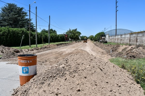 EL PAVIMENTO EN MACHADO AMPLIARÁ EL CIRCUITO DE CIRCULACIÓN EN EL BARRIO EL HUECO