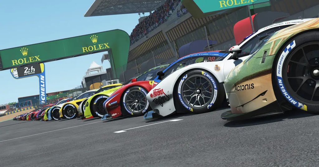 Agustín Canapino y Franco Colapinto corren las 24 horas de Le Mans virtuales con varias figuras mundiales 63c3449236bf6.jpeg