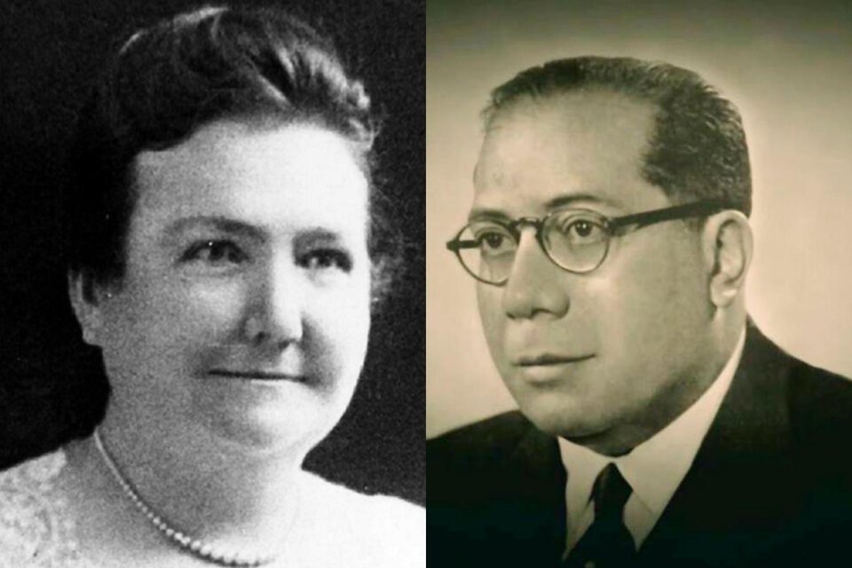Cecilia Grierson y Ramón Carrillo