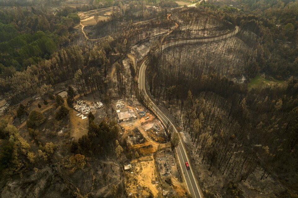 Incendios en Chile