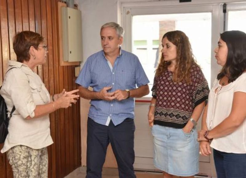 JAVIER GASTÓN OBSERVÓ LOS ARREGLOS REALIZADOS EN LAS INSTITUCIONES EDUCATIVAS MUNICIPALES