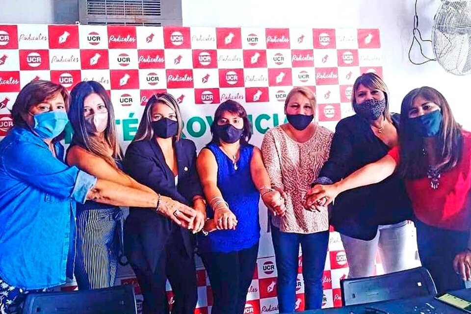 Las siete dirigentas del radicalismo catamarqueño