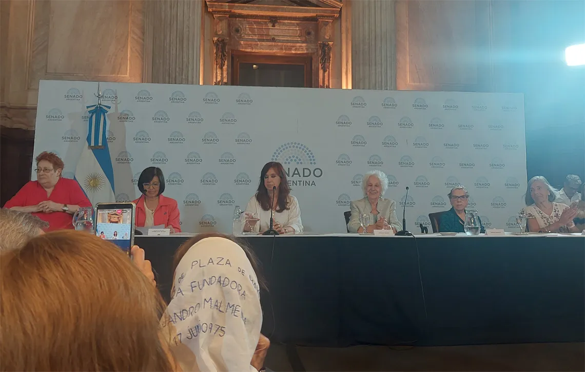 Cristina encabezó u