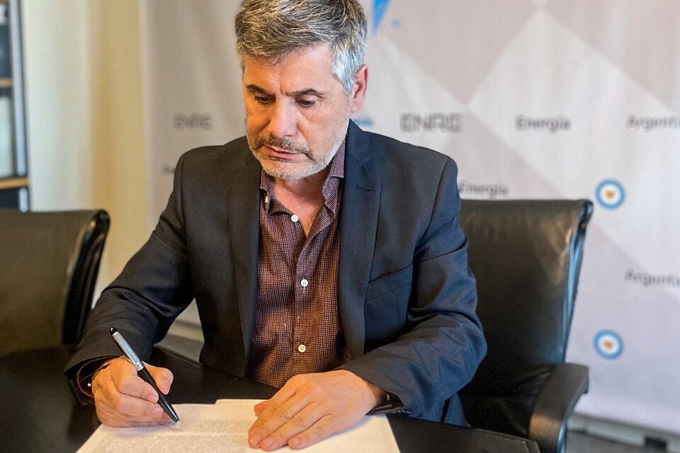 El interventor del ENRE, Walter Martello