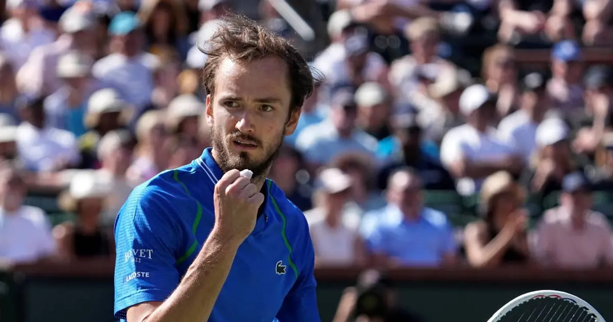 Daniil Medvedev es el primer finalista en Indian Wells y espera rival para la definición 64165312bc0a6.jpeg