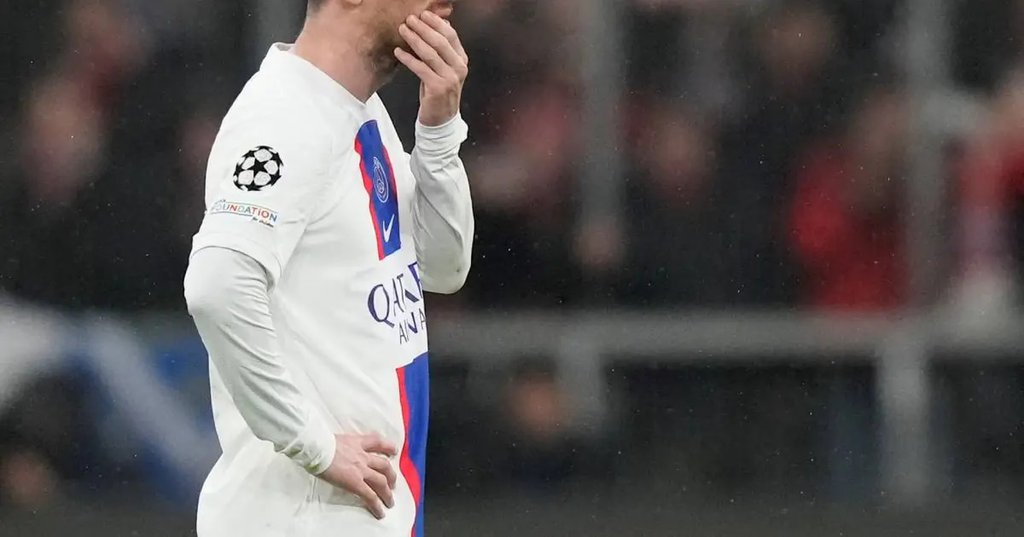 Dura calificación de la prensa francesa para Messi y Mbappé, en la eliminación de PSG de la Champions League 640924073547e.jpeg