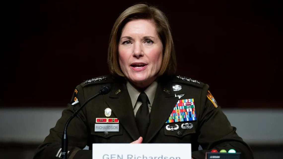 Jefa del Comando Sur de Estados Unidos, general Laura Richardson