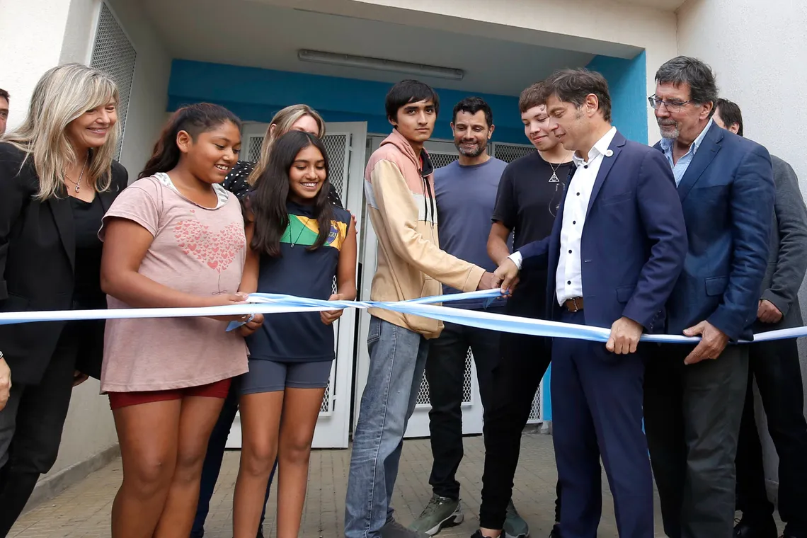 Axel Kicillof inauguró