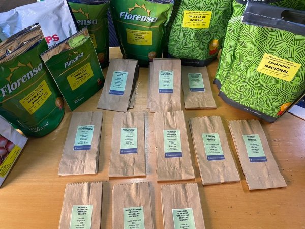 ENTREGA DE SEMILLAS A PRODUCTORES HORTÍCOLAS AGROECOLÓGICOS