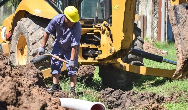 FINALIZÓ LA OBRA DE LA RED CLOACAL DEL BARRIO FÁTIMA