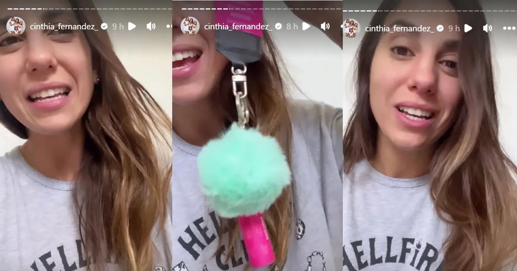 Cinthia Fernández, tras el escándalo en su country, presentó su línea de artículos de autodefensa 6445c91245915.jpeg