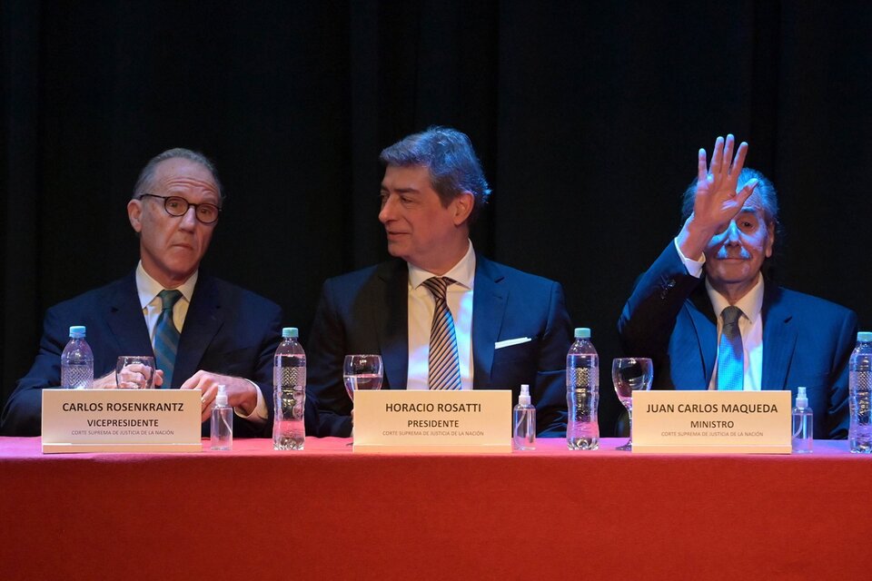 Interna de la Corte Suprema