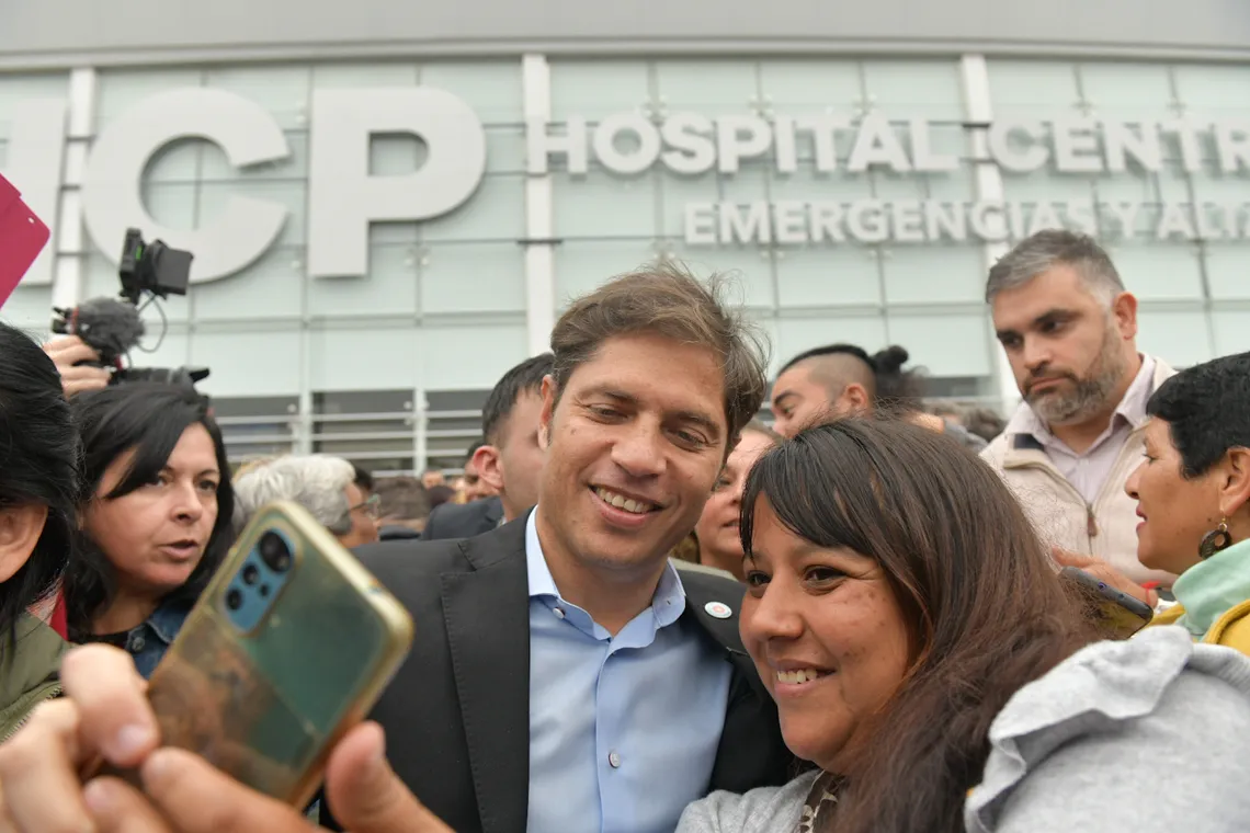 Axel Kicillof inauguraró el Hospital Central de Pilar