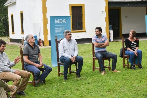 EL MINISTRO DE DESARROLLO AGRARIO PROVINCIAL VISITÓ CHASCOMÚS
