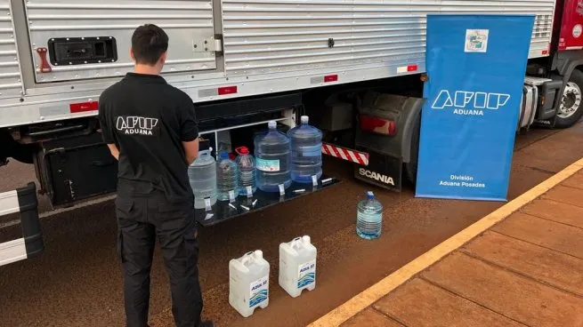 Camión con bidones de ketamina valuado en $190 millones