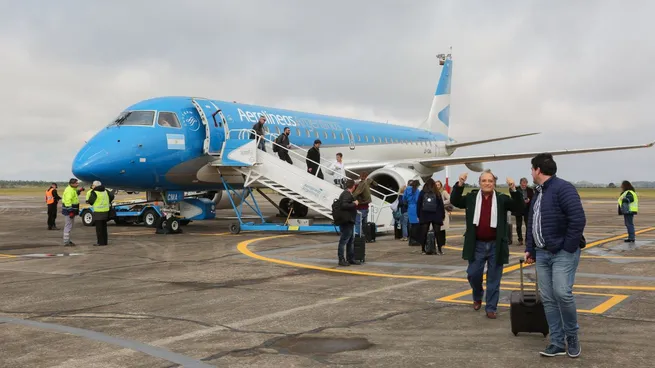 Aerolíneas Argentinas inauguró la nueva ruta Buenos Aires Reconquista