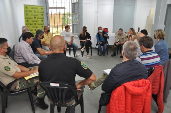REUNIÓN PARA FORTALECER LA SEGURIDAD EN LAS ZONAS RURALES