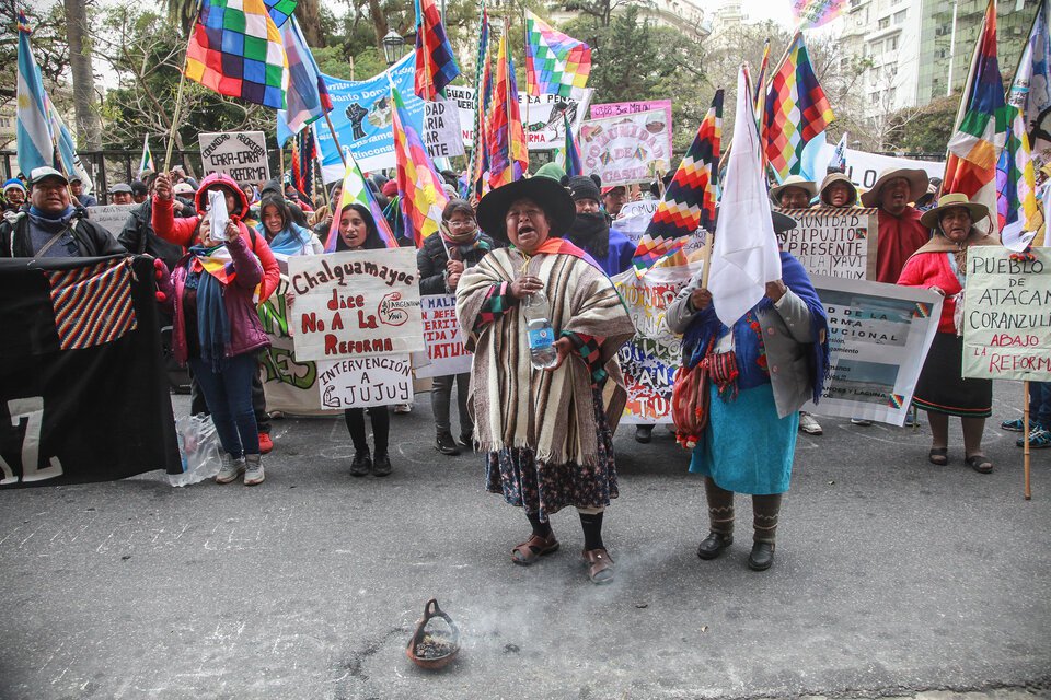 El Tercer Malón de la Paz resiste en Tribunales
