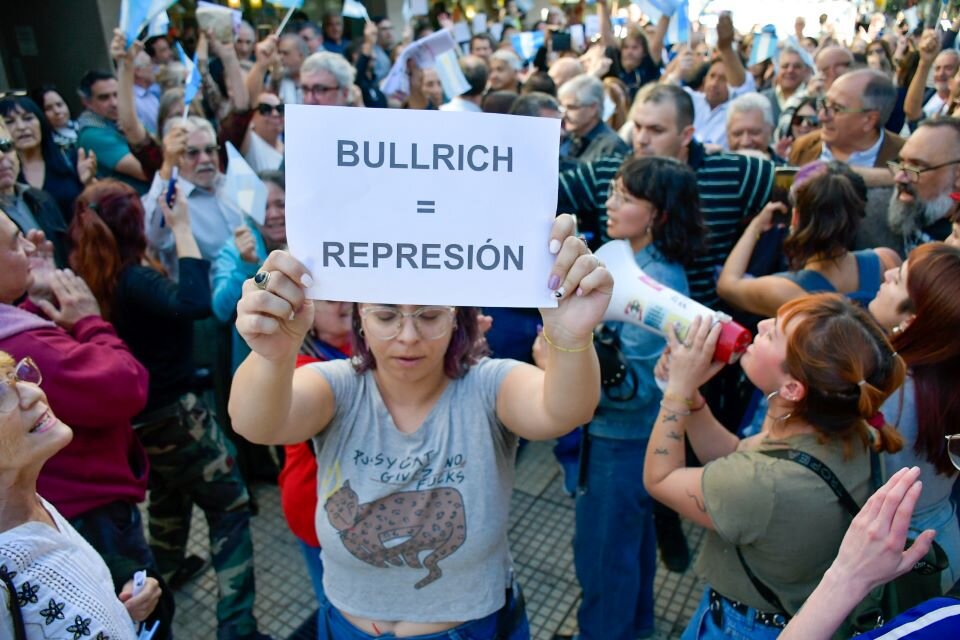 Repudio a Patricia Bullrich en San Luis