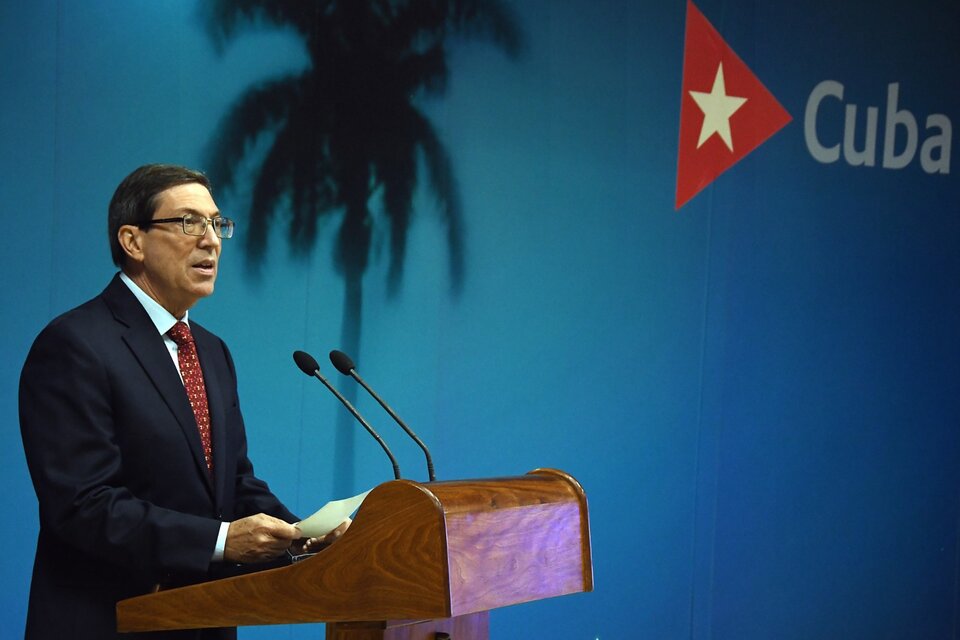Bruno Rodríguez, canciller de Cuba