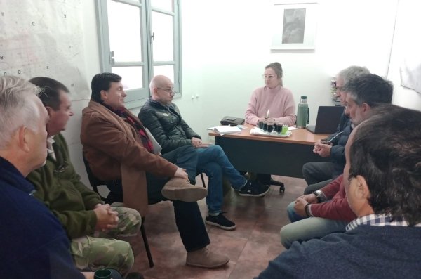 EL INTENDENTE SE REUNIÓ CON PRODUCTORES RURALES PARA ANALIZAR CUESTIONES SOBRE SEGURIDAD