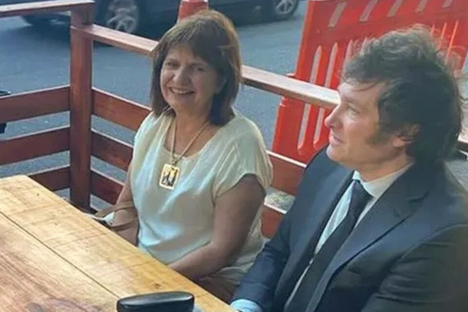 Patricia Bullrich y Javier Milei
