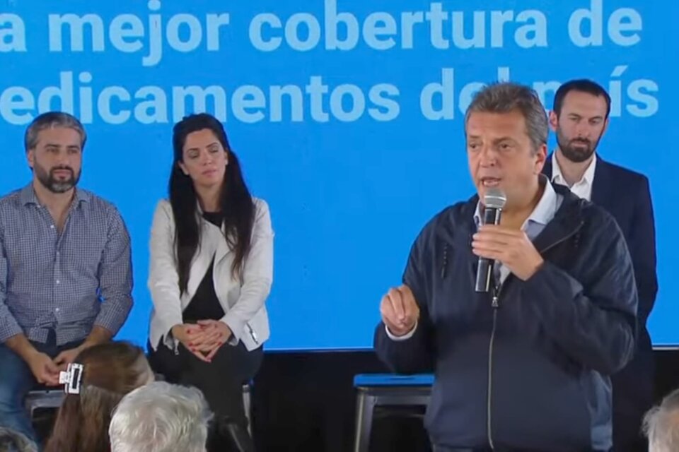 Sergio Massa y Luana Volnovich