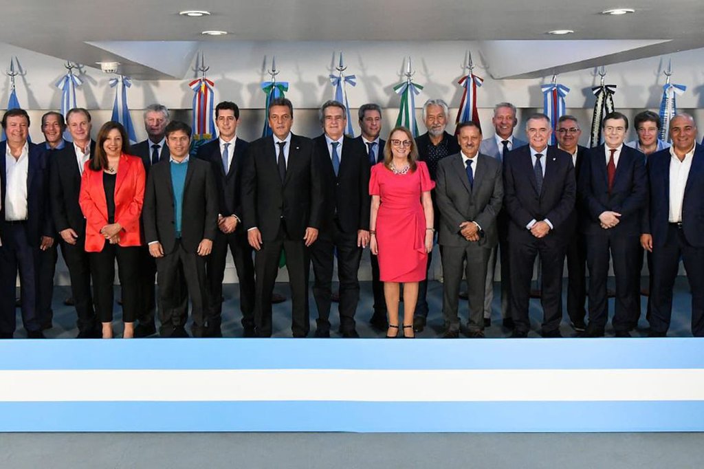 Sergio Massa Se Reunió Con 19 Gobernadores