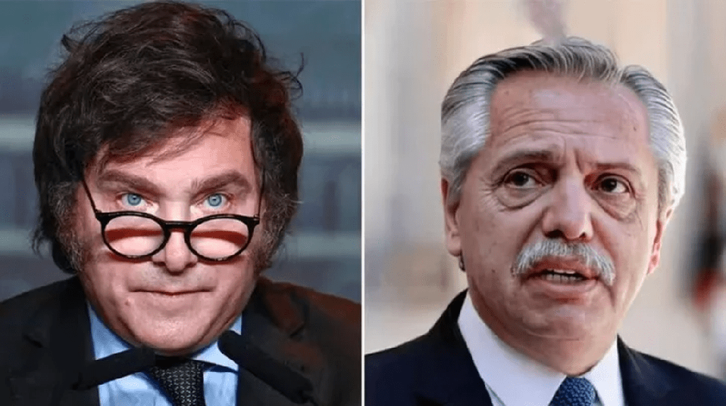 Alberto Fernández Recibe A Javier Milei
