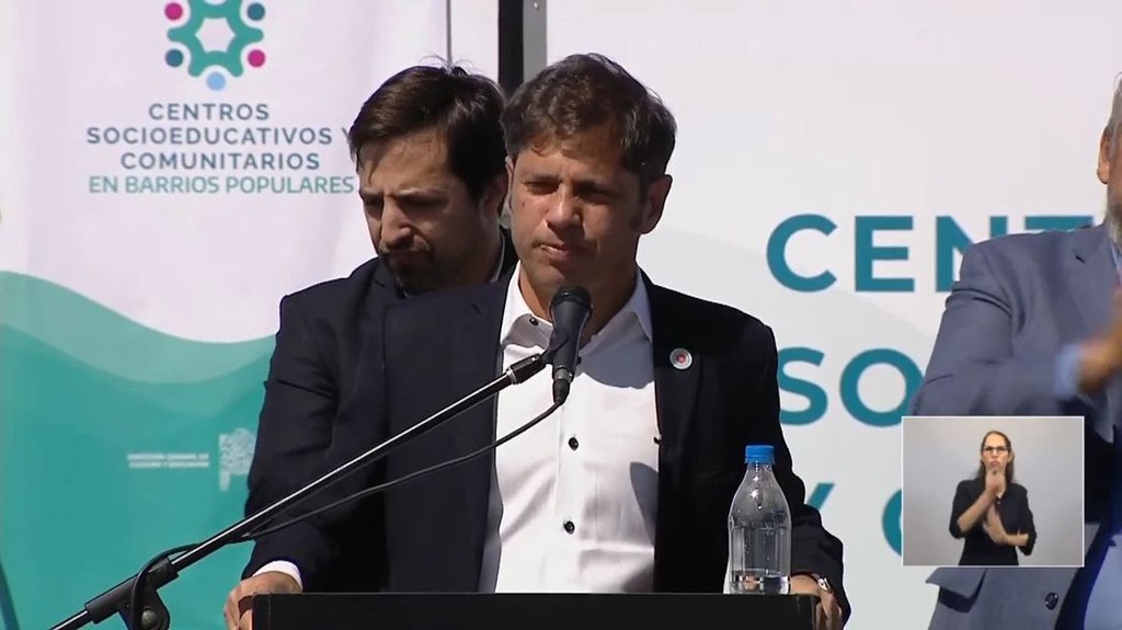 Axel Kicillof Presentó