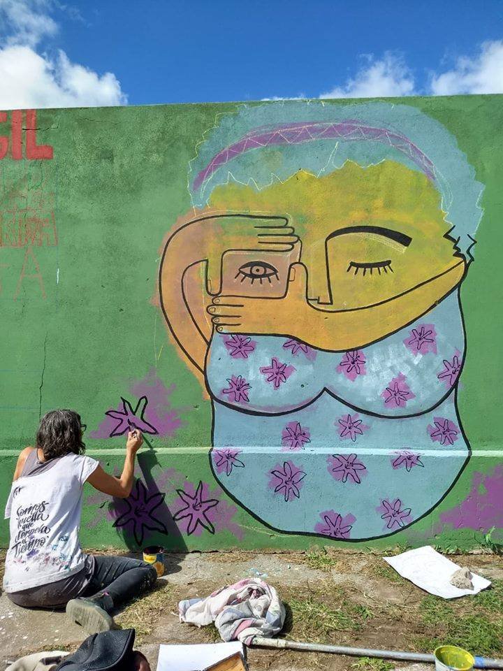 InauguraciÓn De Un Mural En El DÍa Internacional De La Lucha Contra La Violencia Hacia La Mujer