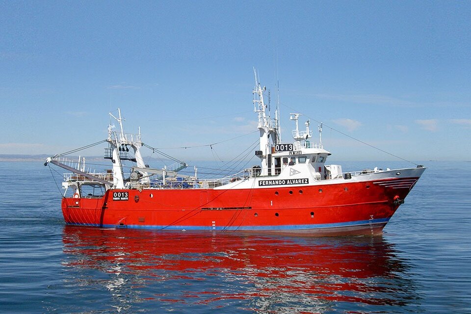 Langostinos En La Red Del Croata