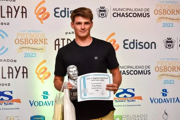 El Subsecretario De Deportes Pablo Francese EntregÓ El Premio Osborne De Oro