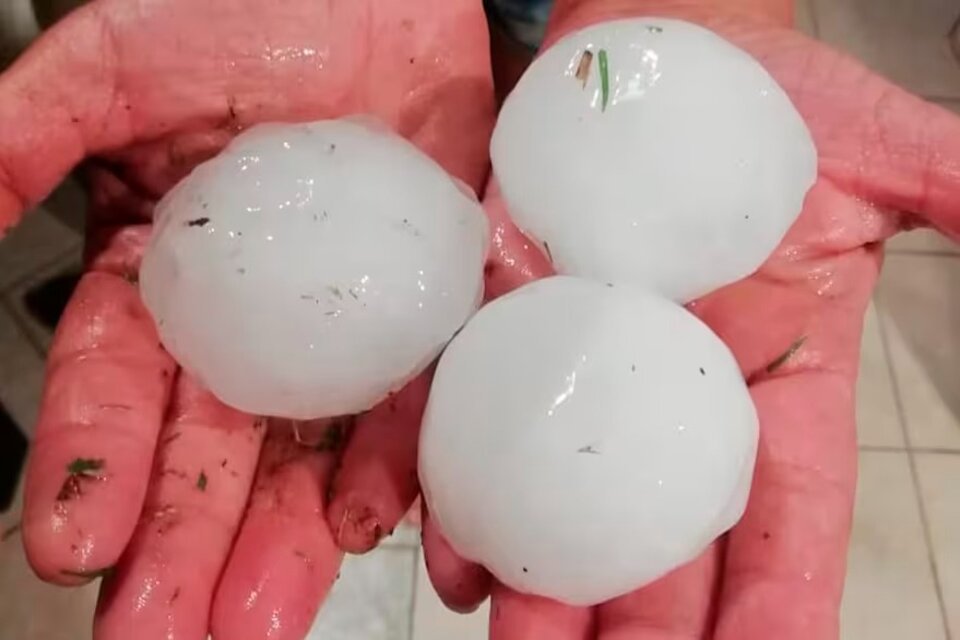En San Luis Llovió Hielo Como Pelotas De Tenis