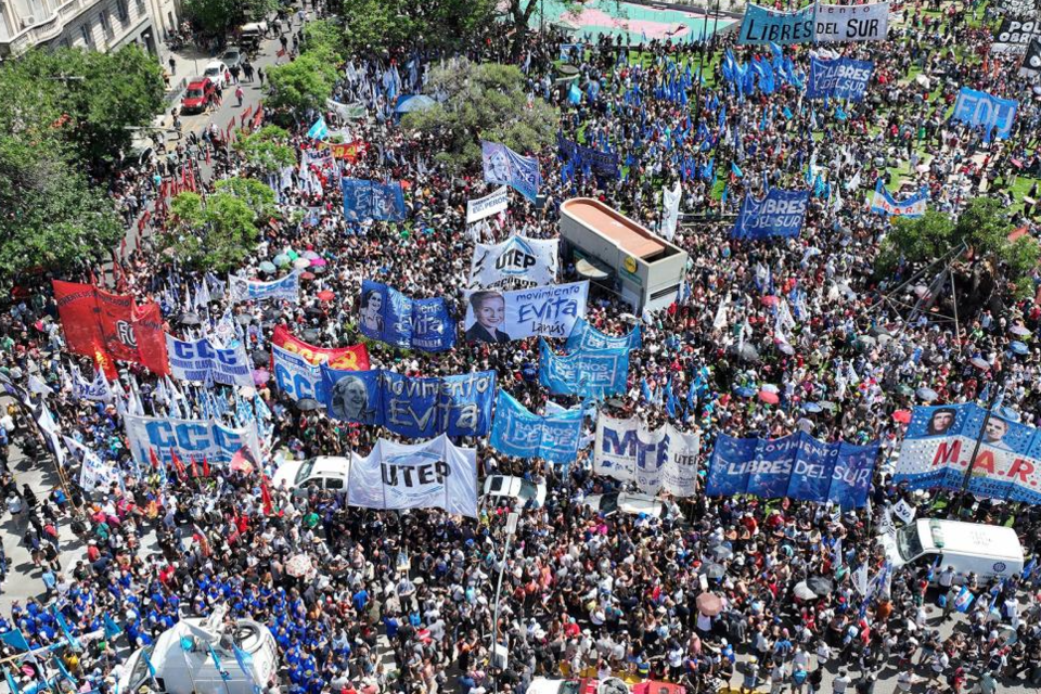 Réplicas De La Movilización Contra Milei A Nivel Mundial