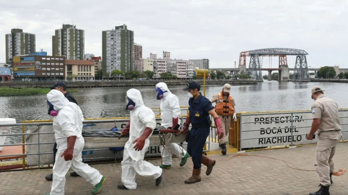 Hallaron El Cuerpo De Un Hombre Flotando En El Riachuelo