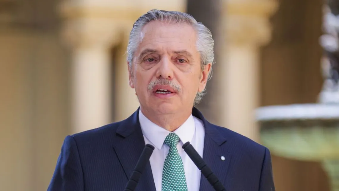 Alberto Fernández Recibió