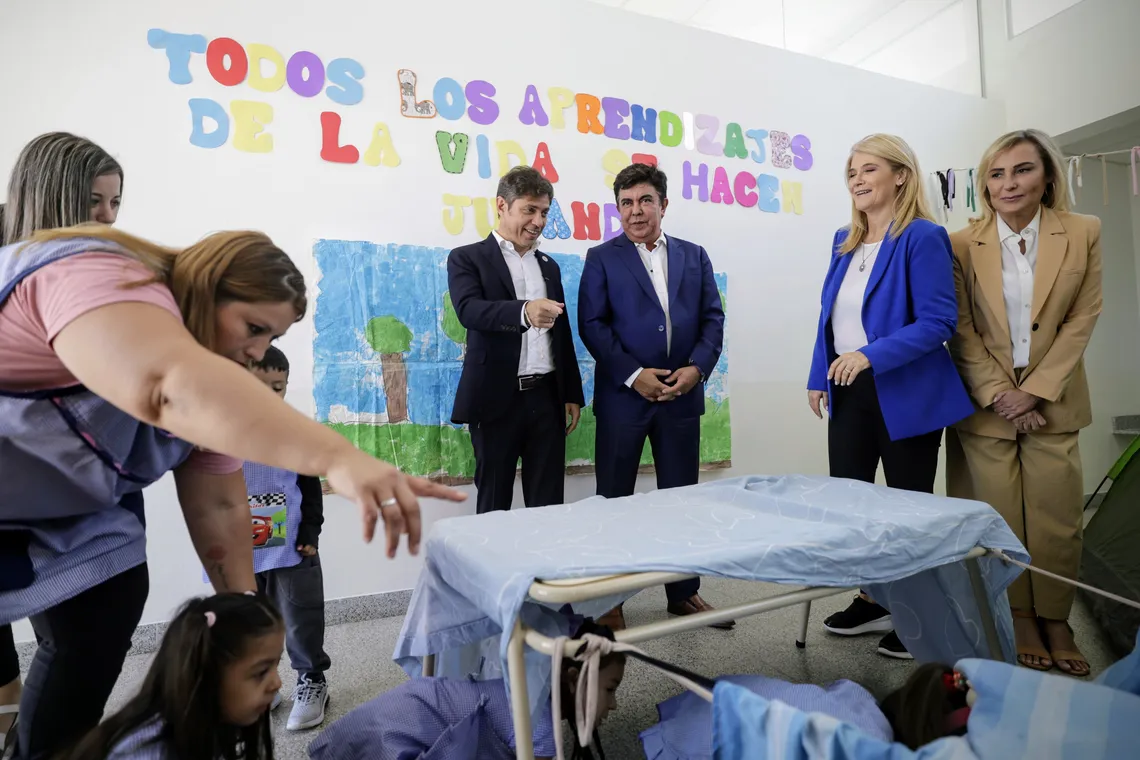 Axel Kicillof Inauguró El Jardín