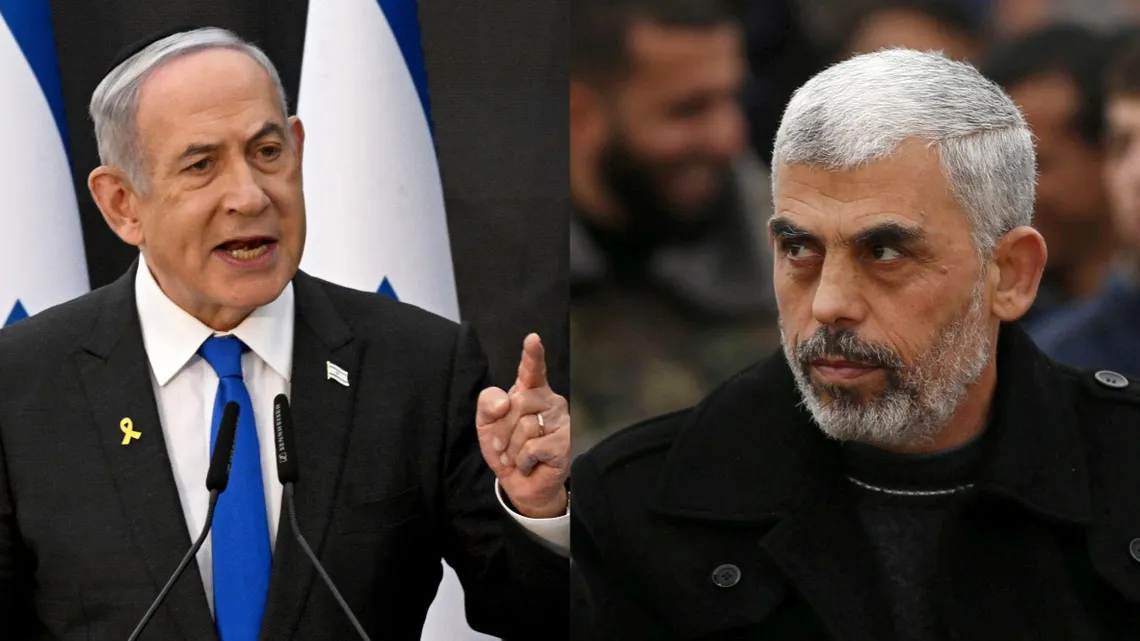 Benjamín Netanyahu Y Líderes De Hamas