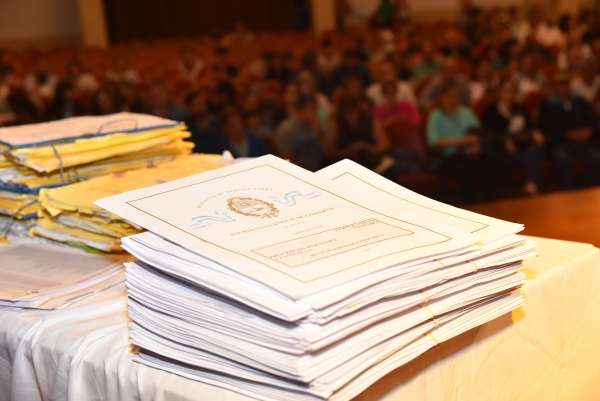 Firma De 191 Escrituras Para Los Chascomunenses