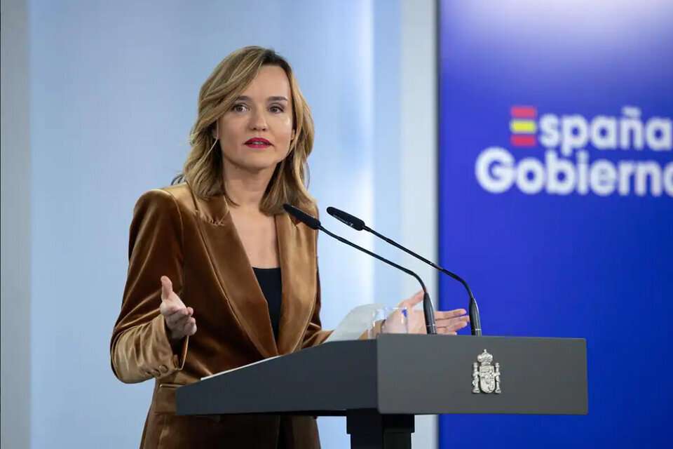 La Portavoz Del Gobierno Español, Pilar Alegría