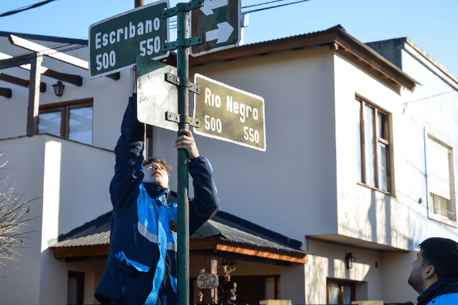 Las Calles Río Negro Y Chubut Serán Mano única