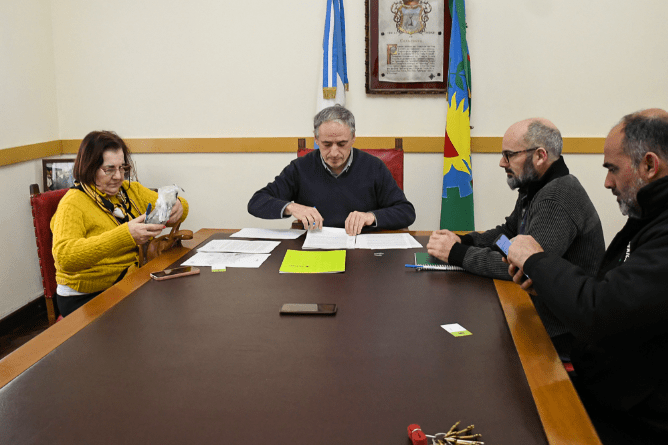 Se Renovó El Convenio Con La Cooperativa Eléctrica De Pipinas