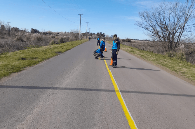 Señalización En Un Sector Del Camino De Circunvalación