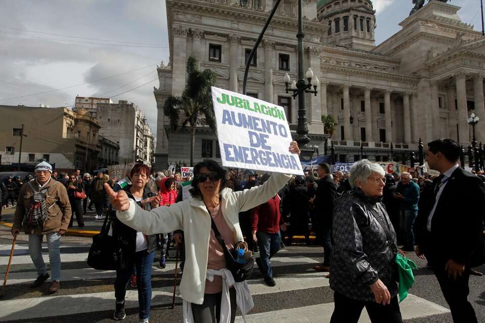 Los Jubilados Marchan