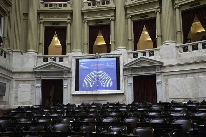 Diputados Quedó Vació