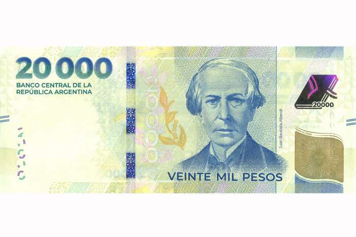 Nuevo Billete De $20.000
