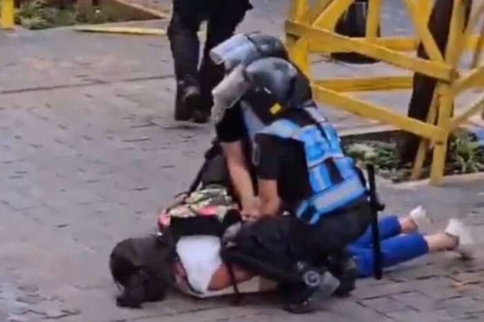 Policía Porteña Reprimió