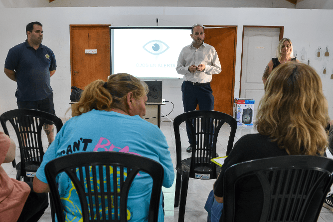 Continúa La Capacitación Sobre El Sistema “ojos En Alerta”