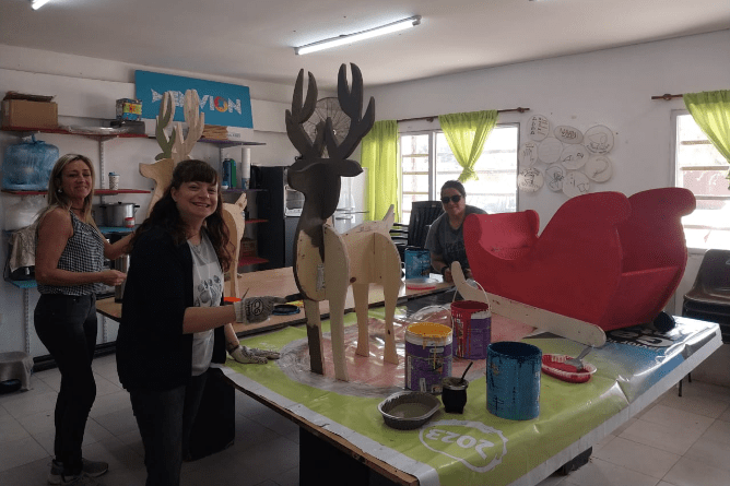 Feria Con Plaza Navideña